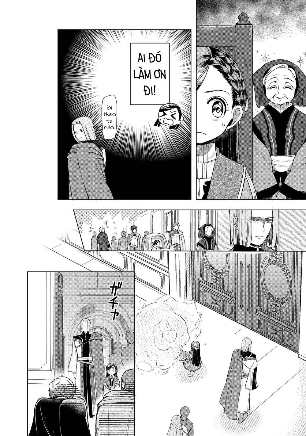 honzuki no gekokujou : dai 3-bu ryouchi ni hon o hirogeyou ! chapter 35: hướng đến cuộc bàn bạc cho lễ hội thu hoạch - Next chapter 36