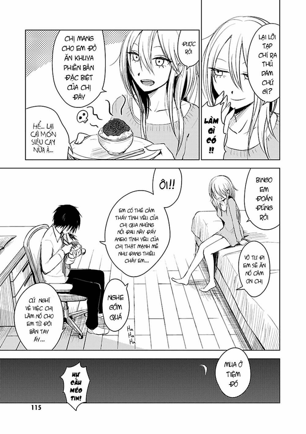 Hoozuki-san Chi no Aneki + Imouto Chapter 4 - Next 