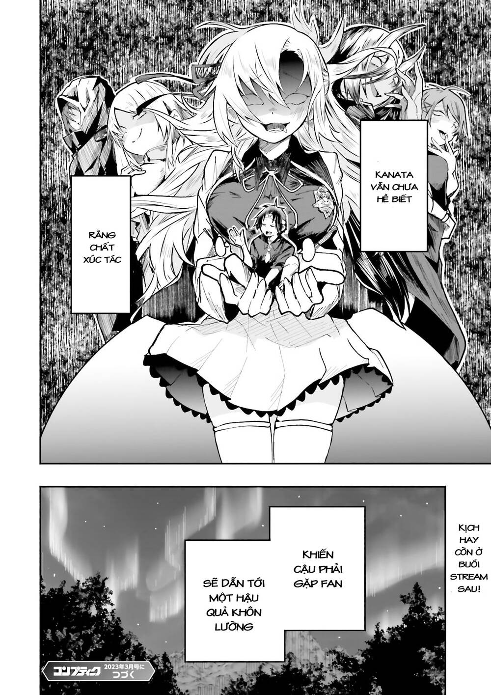 isekai de haishin katsudou wo shitara tairyou no yandere shinja wo umidashite shimatta ken chapter 1 - Next chapter 2