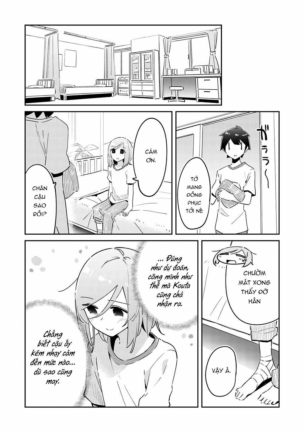 itsumo shio taiou na osananajimi da kedo, ore ni kataomoi shiteiru no ga bare bare de kawaii chapter 7 - Next chapter 8