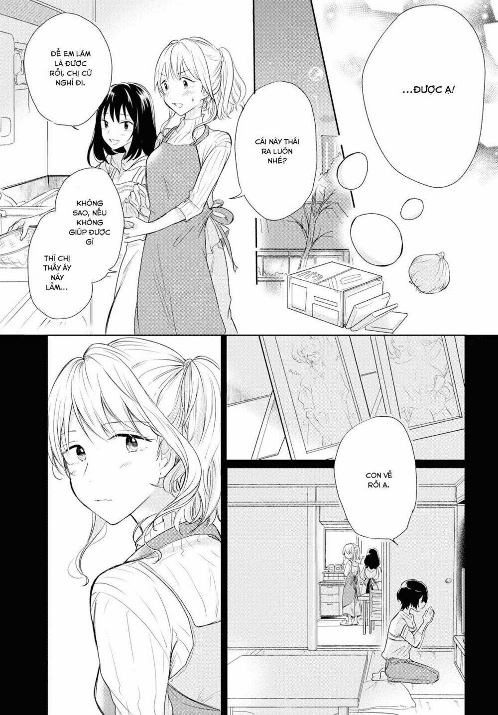 kaketa tsuki to doughnut chapter 3: - một bước nhỏ - Next chapter 4