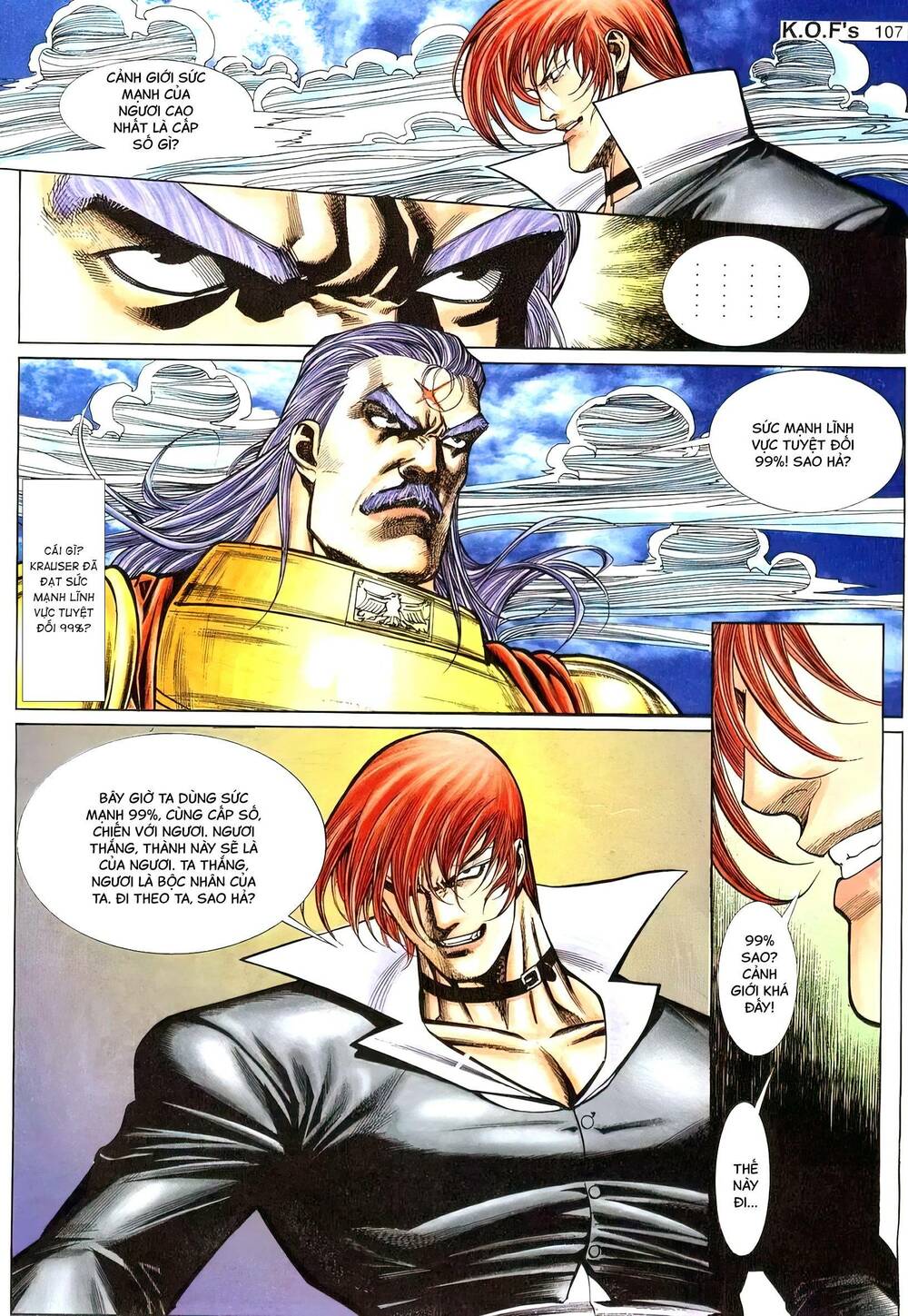 king of fighters toàn tập chapter 41 - Next chapter 42