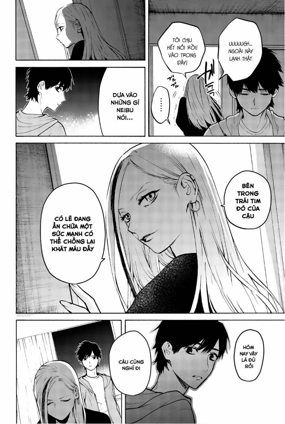 konya wa tsuki ga kirei desu ga, toriaezu shi ne chapter 24: Đồng đội - Next chapter 25: nơi trú ẩn