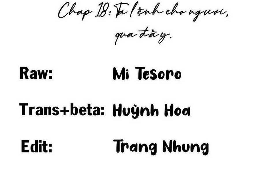 ma vương đại nhân luôn trêu chọc tôi chapter 18 - Next Chapter 18