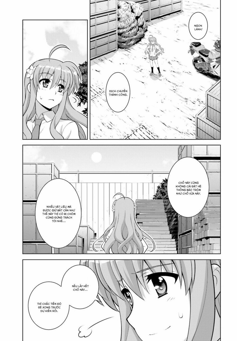 mahou shoujo lyrical nanoha reflection chương 7 - Next Chapter 8