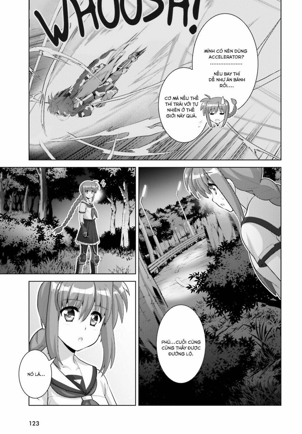 mahou shoujo lyrical nanoha reflection chương 7 - Next Chapter 8