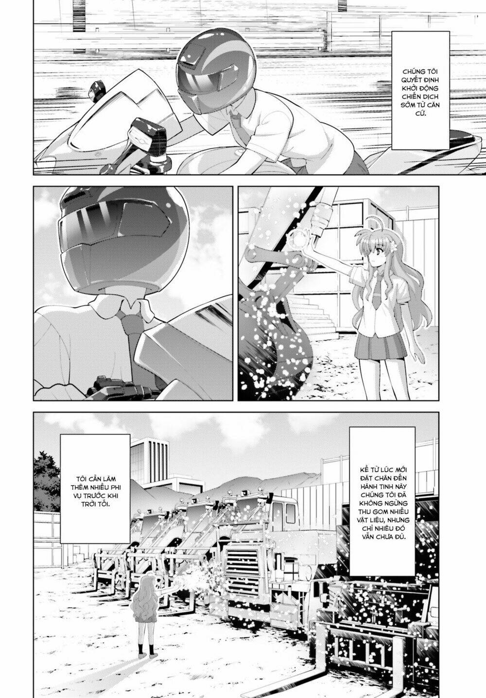 mahou shoujo lyrical nanoha reflection chương 7 - Next Chapter 8