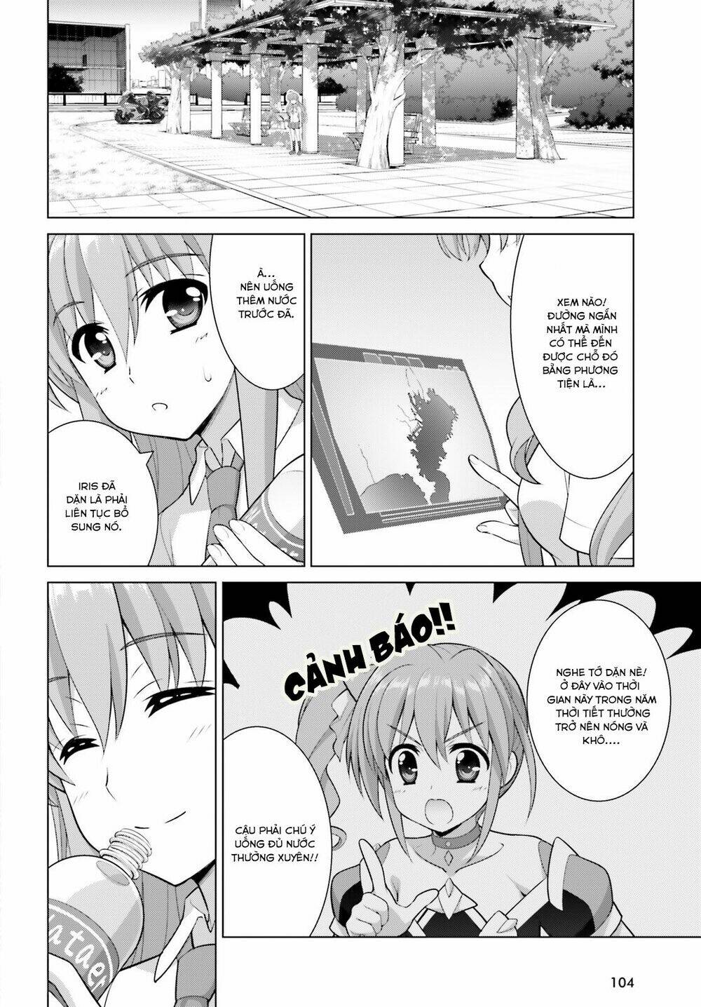 mahou shoujo lyrical nanoha reflection chương 7 - Next Chapter 8