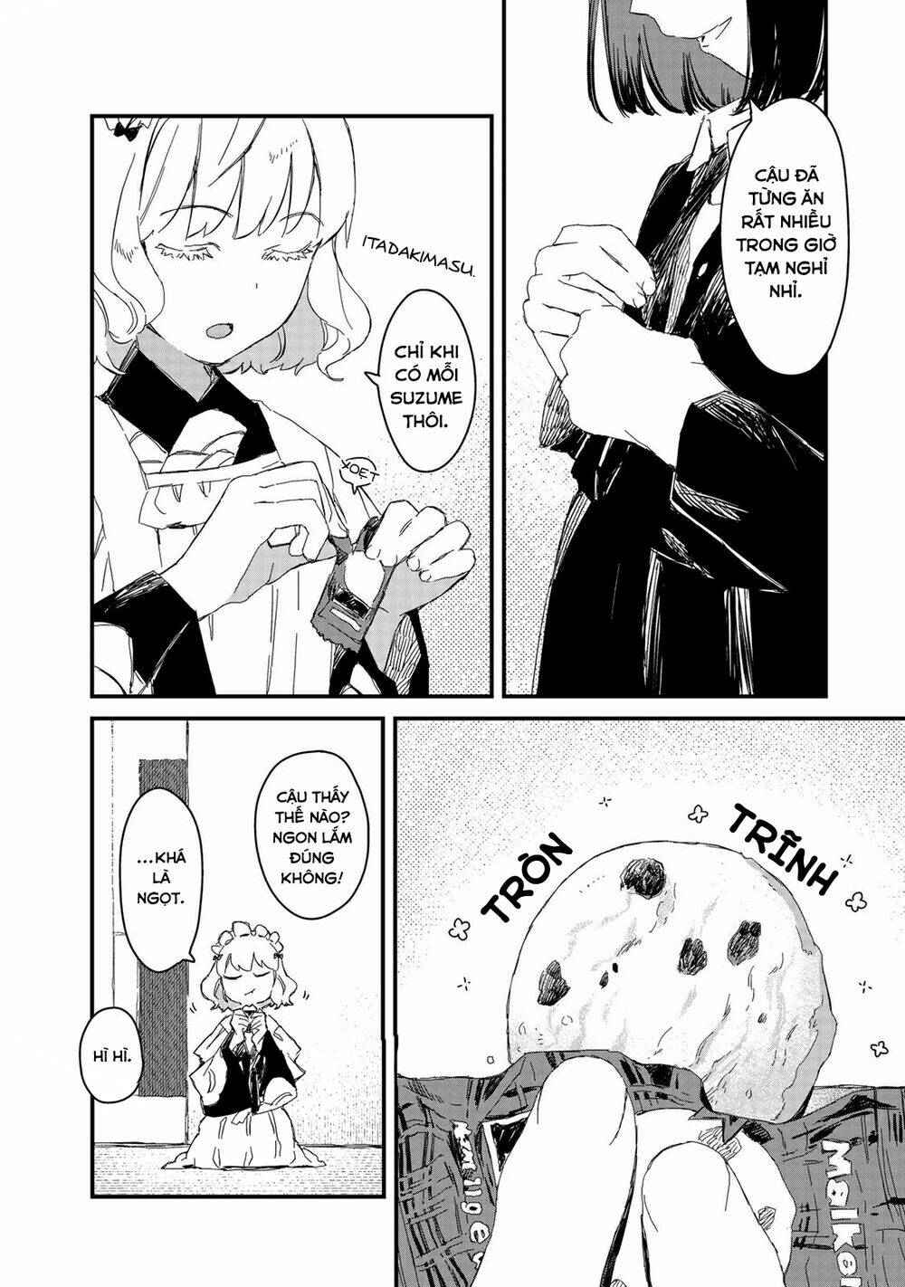 maid-san wa taberu dake chapter 17: bánh quy - Next chapter 18: anpan