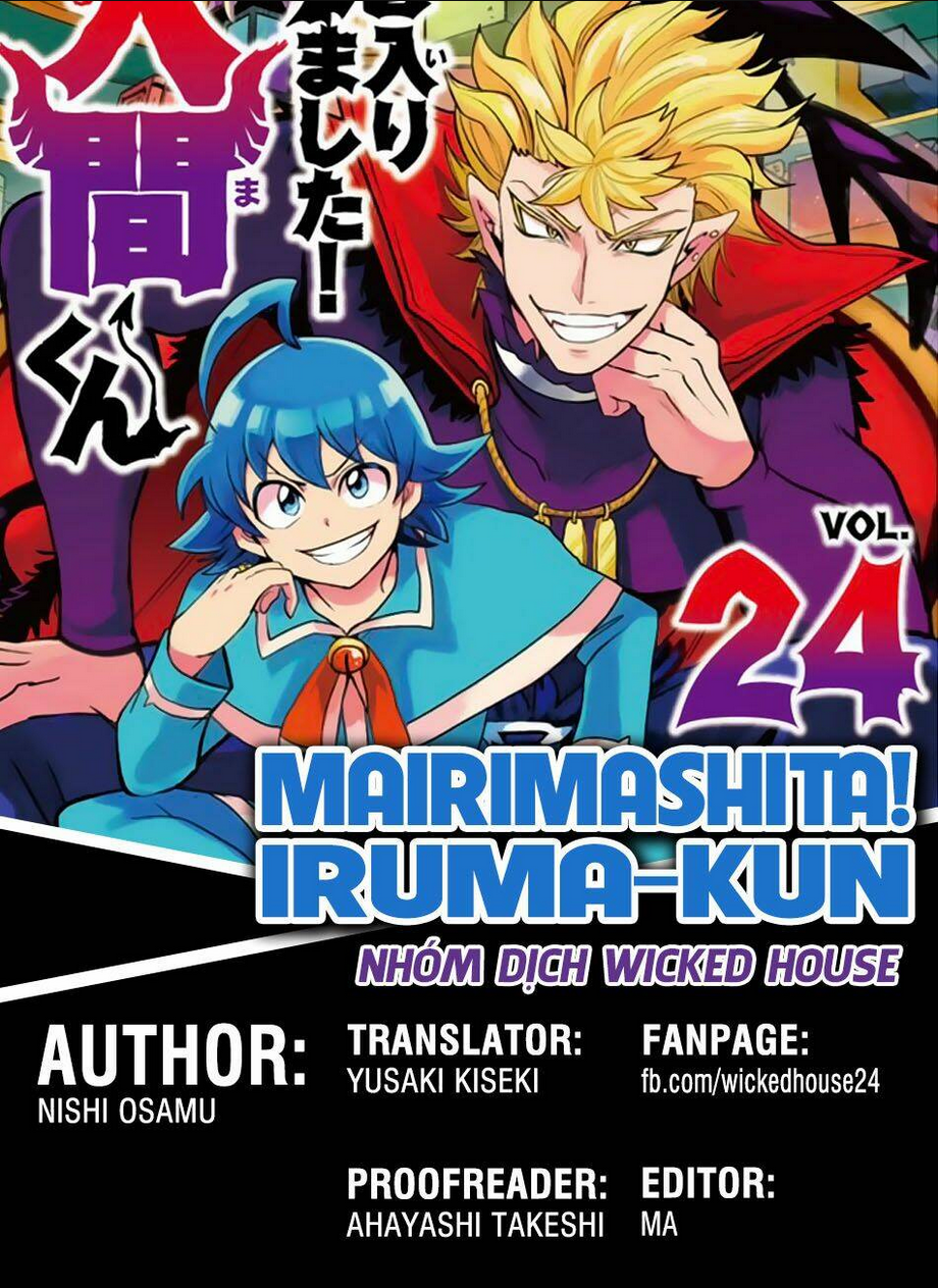 mairimashita! iruma-kun chapter 231: trận chiến giành vị trí - Next Chapter 231