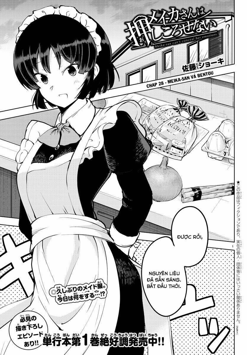 meika-san can't conceal her emotions chapter 28: meika-san và bentou - Next chapter 29: meika-san và trái bom tình yêu