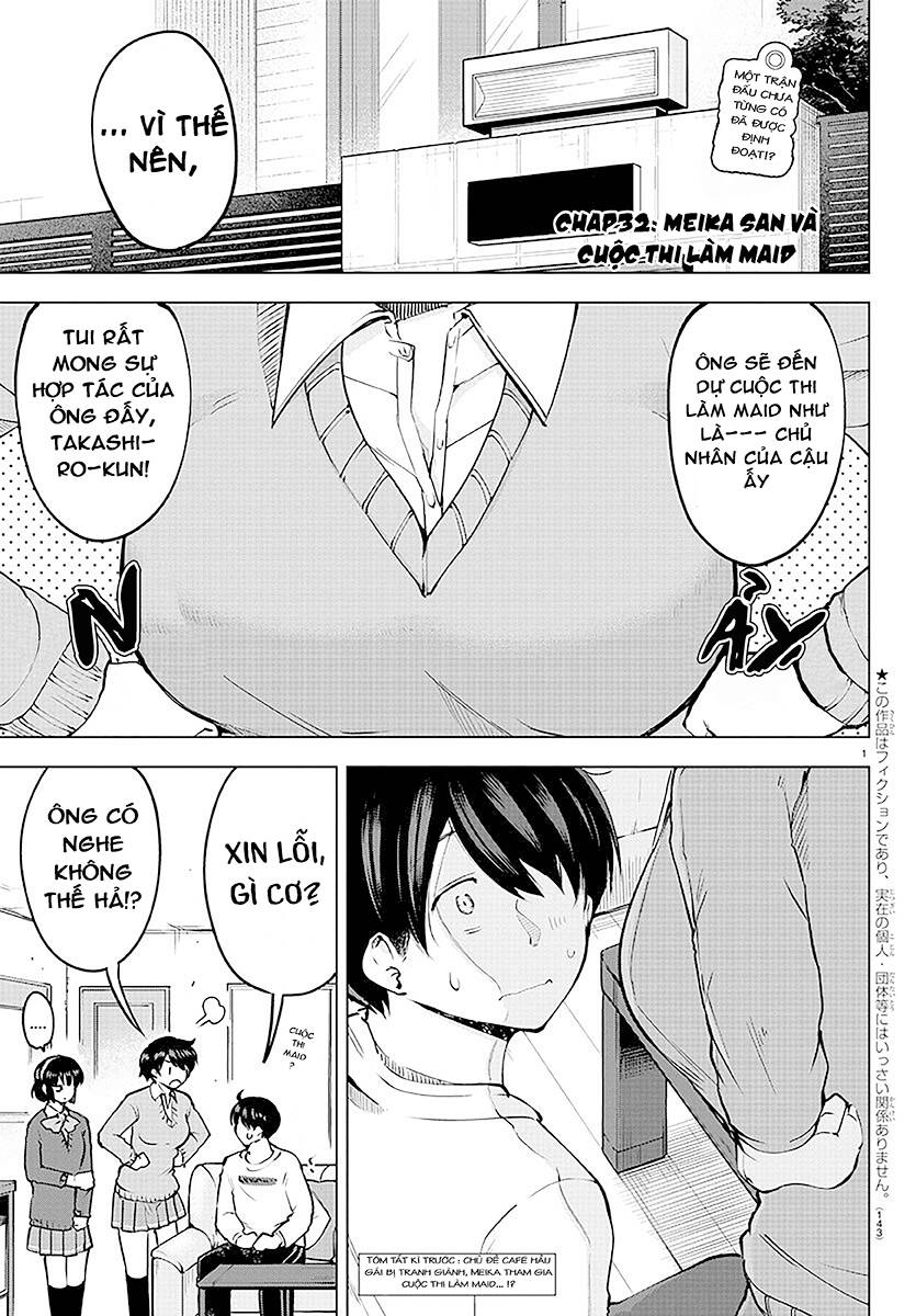 meika-san can't conceal her emotions chapter 32: meika-san và cuộc thi làm maid - Next chapter 33: meika-san và sự ngại ngùng