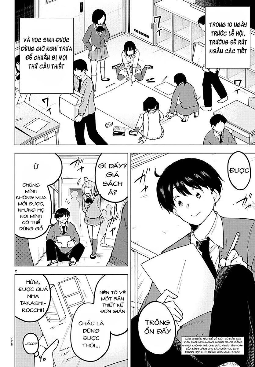 meika-san can't conceal her emotions chapter 36: kouta-san và lễ hội văn hoá - Next chapter 37: kouta-kun và tsudanuma-san