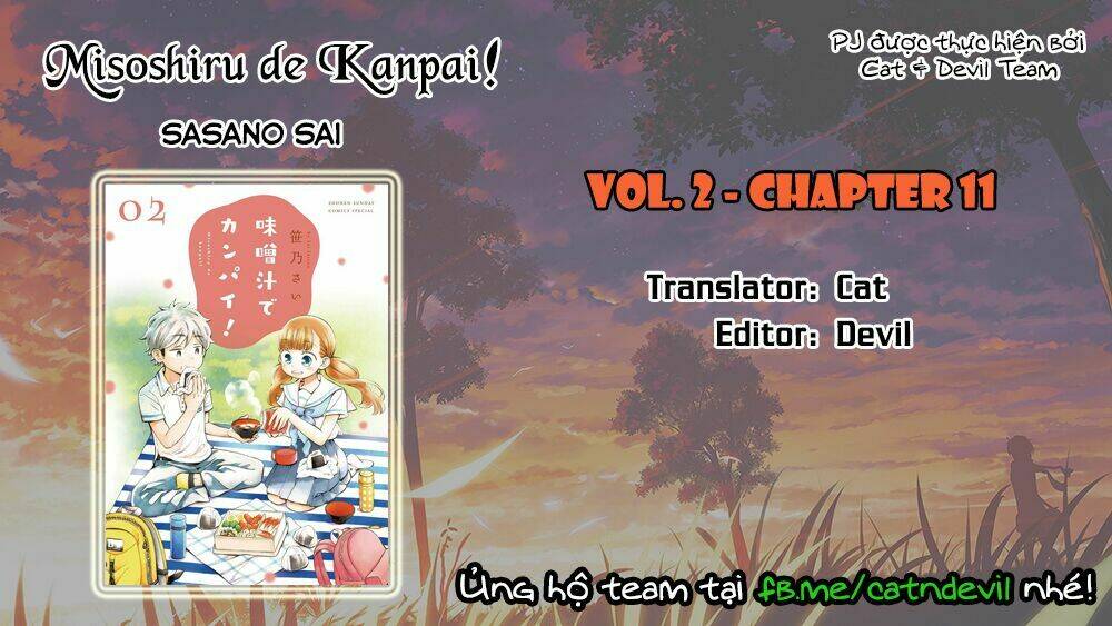 misoshiru de kanpai! chapter 11: cánh của mùa hè - Next Chapter 11