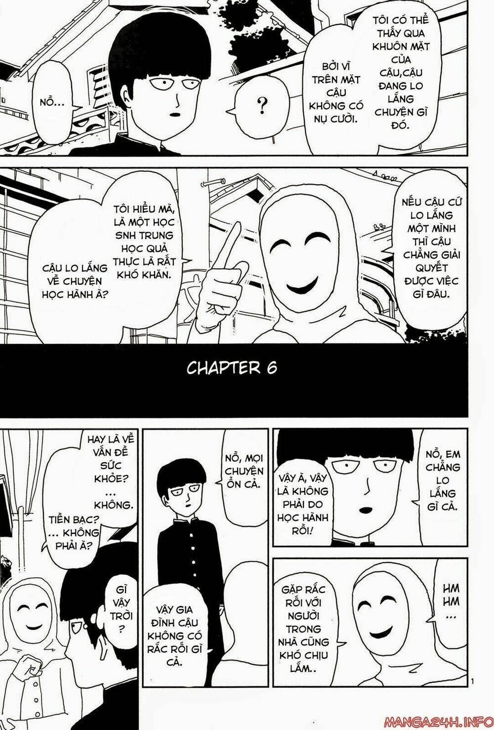 mob psycho 100 chapter 6 - Next chapter 7