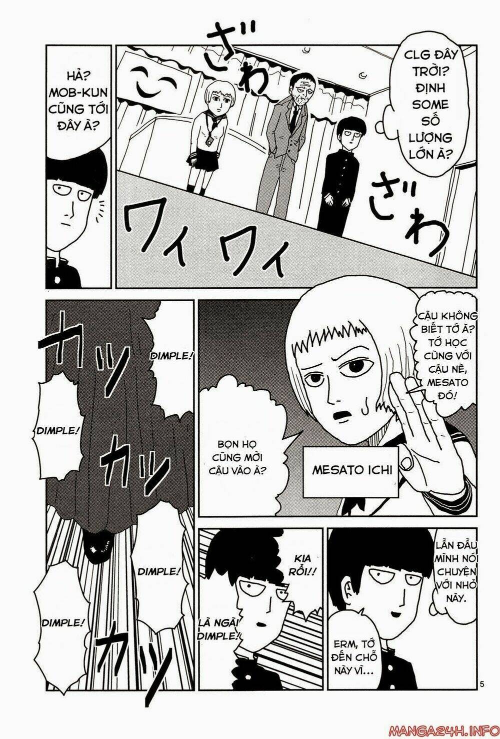 mob psycho 100 chapter 6 - Next chapter 7