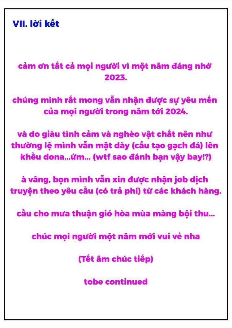 mọi người đều đến từ thế giới khác, ngoại trừ tôi!? chương 8.5 - Next chương 9