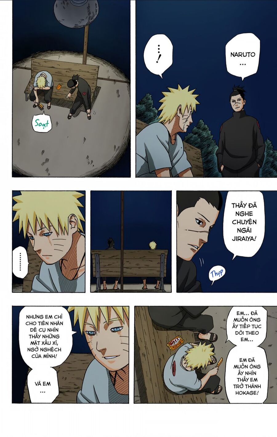 naruto full màu chapter 405 - Next 406