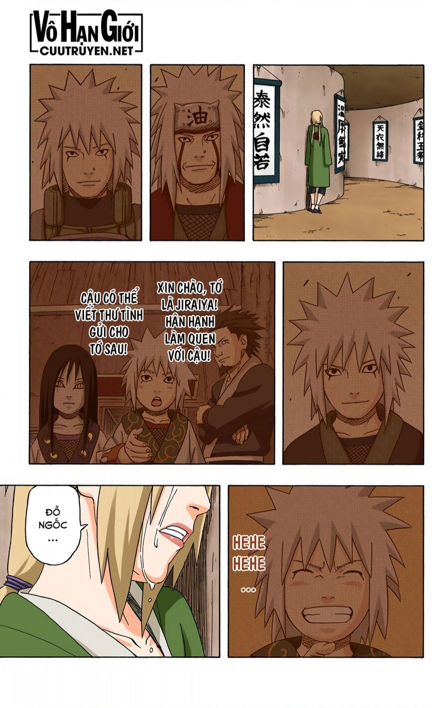 naruto full màu chapter 405 - Next 406