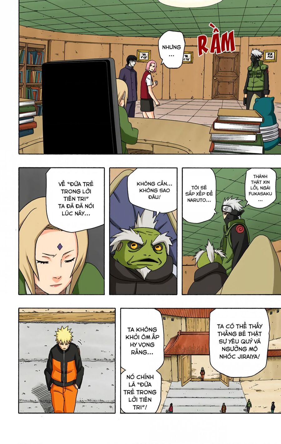 naruto full màu chapter 405 - Next 406