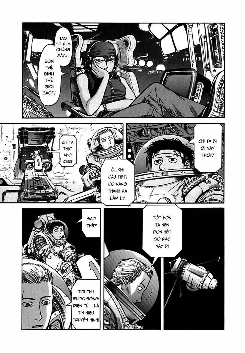 planetes chapter 3 - Next chapter 4: khung cảnh từ trong tên lửa