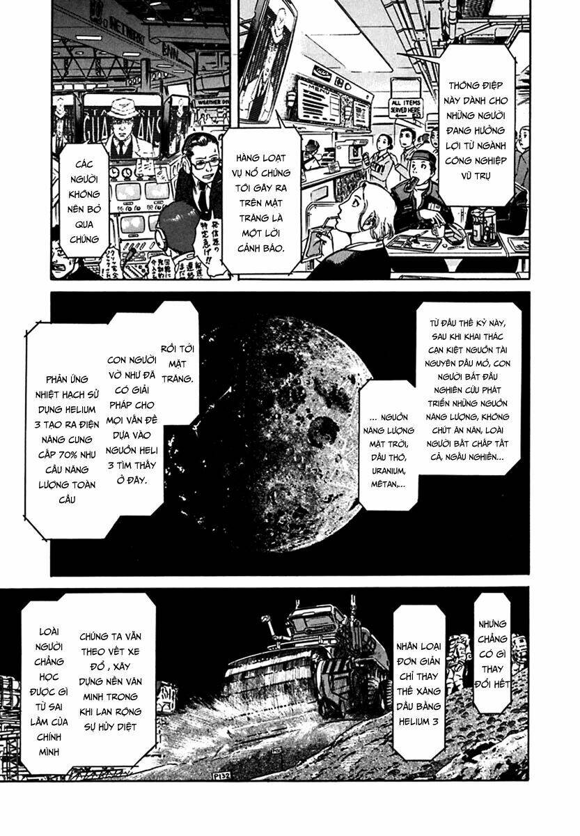 planetes chapter 3 - Next chapter 4: khung cảnh từ trong tên lửa