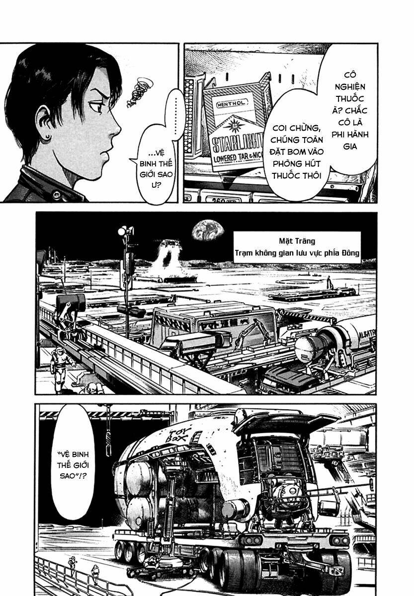 planetes chapter 3 - Next chapter 4: khung cảnh từ trong tên lửa