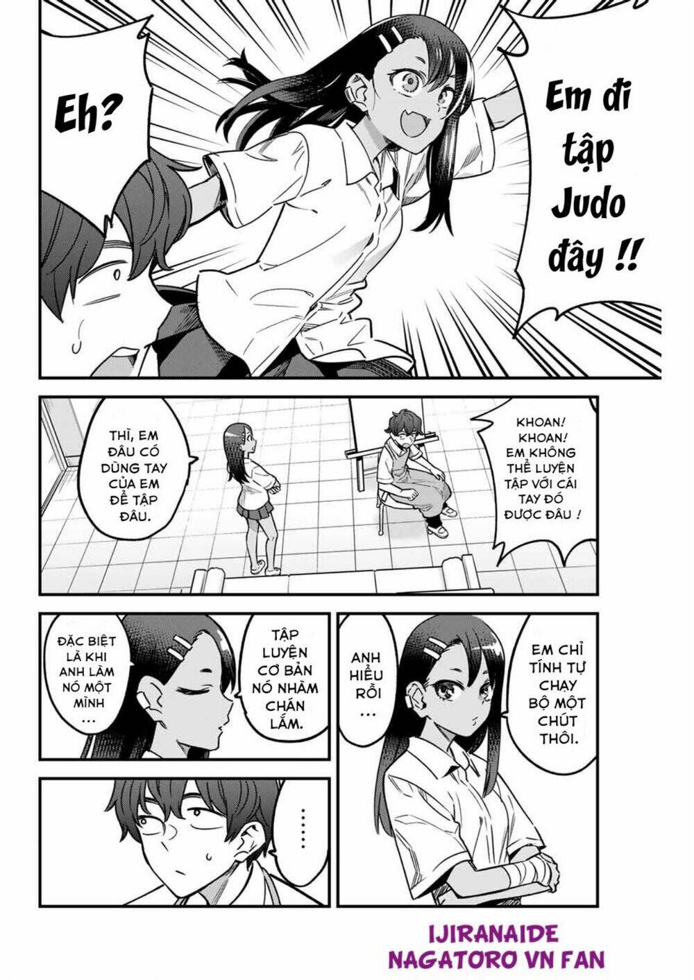 please don't bully me - nagatoro-san chapter 97: em hoàn toàn có thể nói rằng anh đang ngại đó, senpai ♡ - Next chapter 98: cách này thế nào, đàn anh?