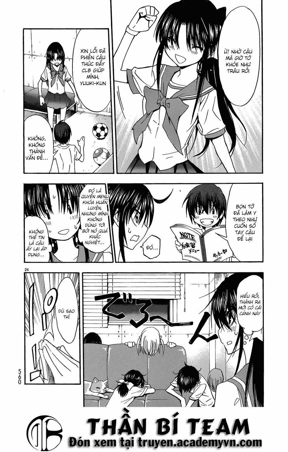 shuukyuu shoujo chương 36 - Next chương 37