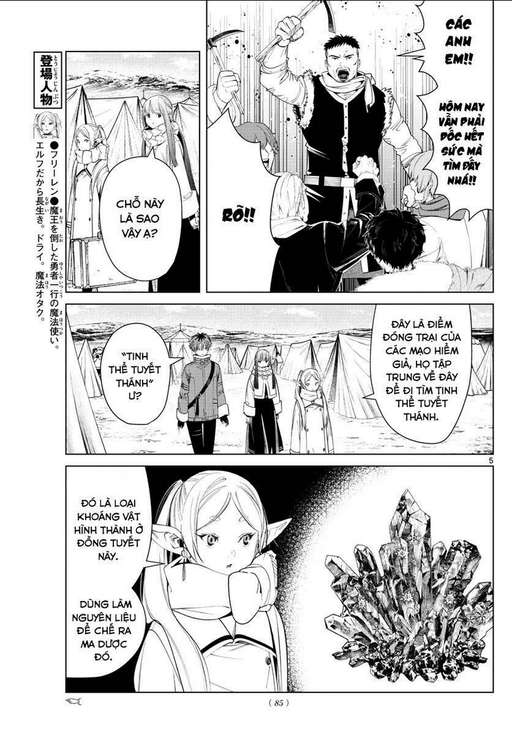 sousou no frieren chapter 80: tinh thể tuyết thánh - Next chapter 81