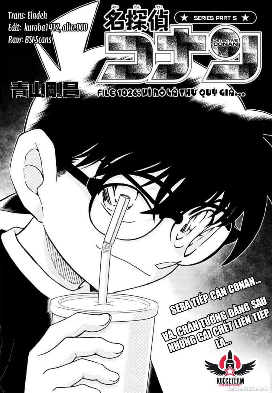 thám tử conan chapter 1026 - Next chapter 1027