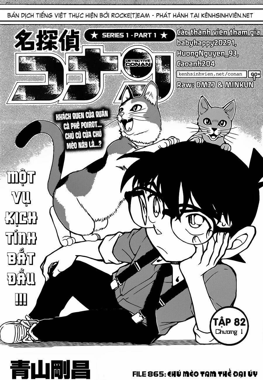 thám tử conan chapter 865 - Next chapter 866