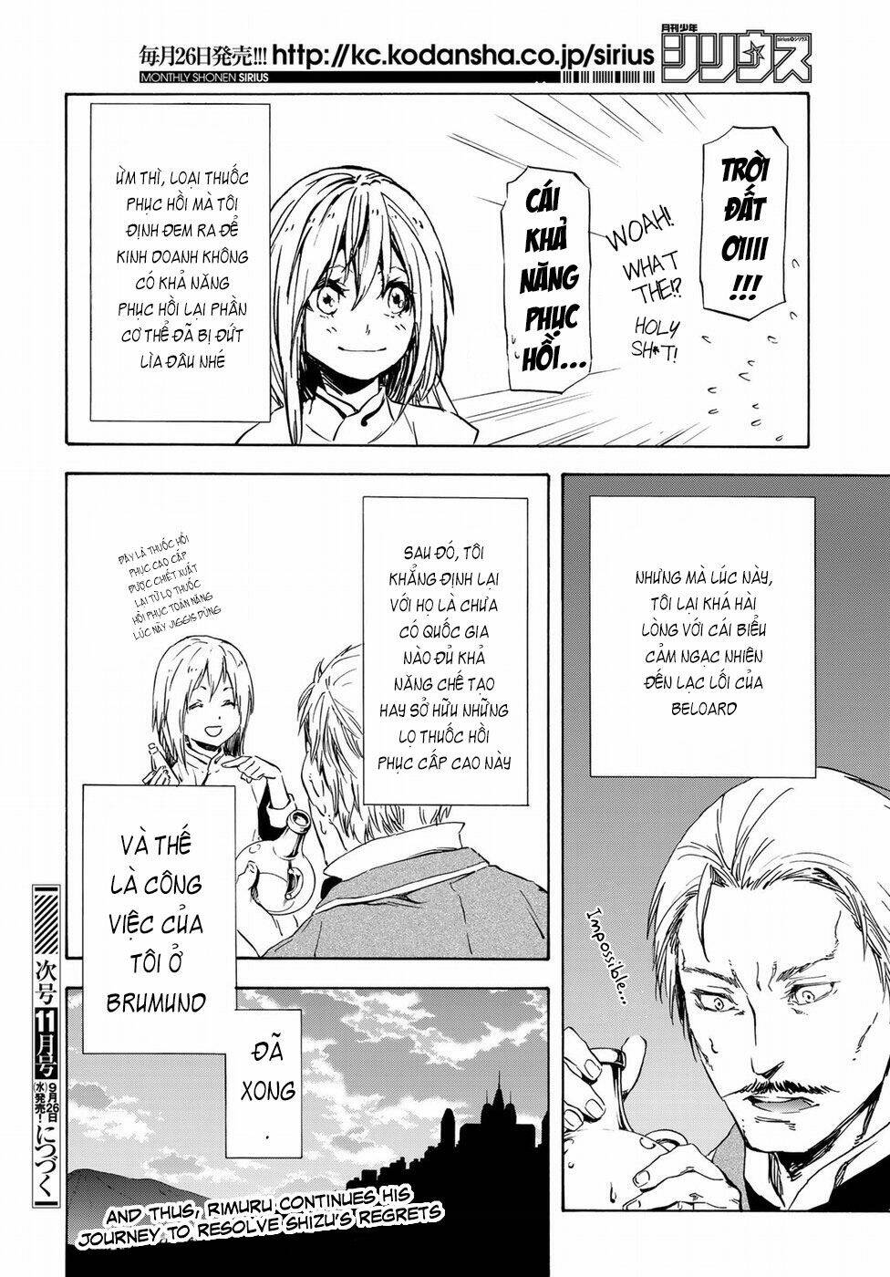 tôi đã chuyển sinh thành slime chapter 45 - Next Chapter 45