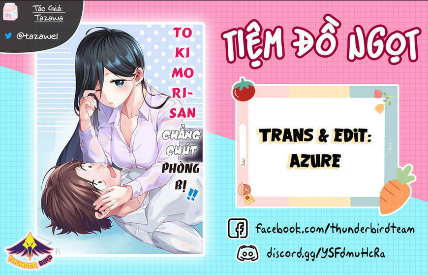 tokimori-san chẳng chút phòng bị!! chapter 8 - Next chapter 9