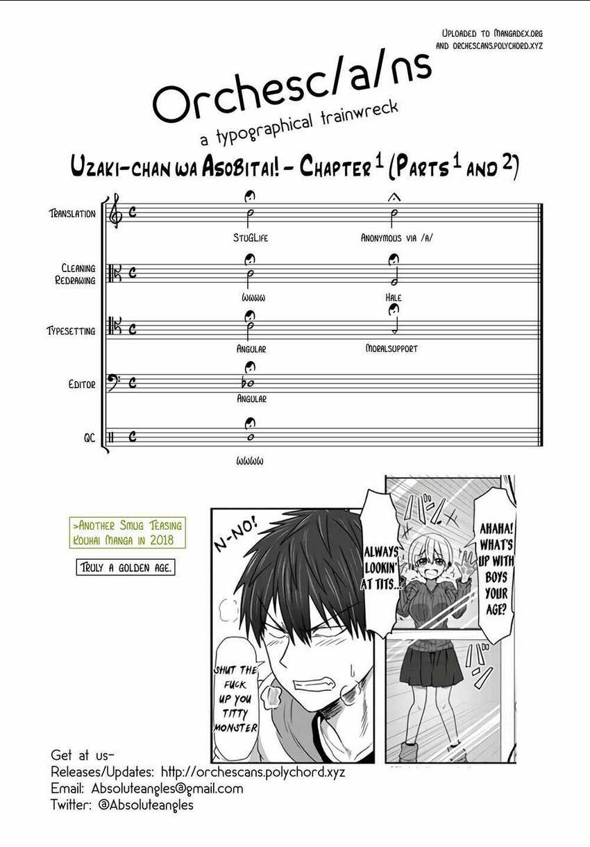 uzaki-chan muốn đi chơi! chapter 1.2 - Next chapter 1.3