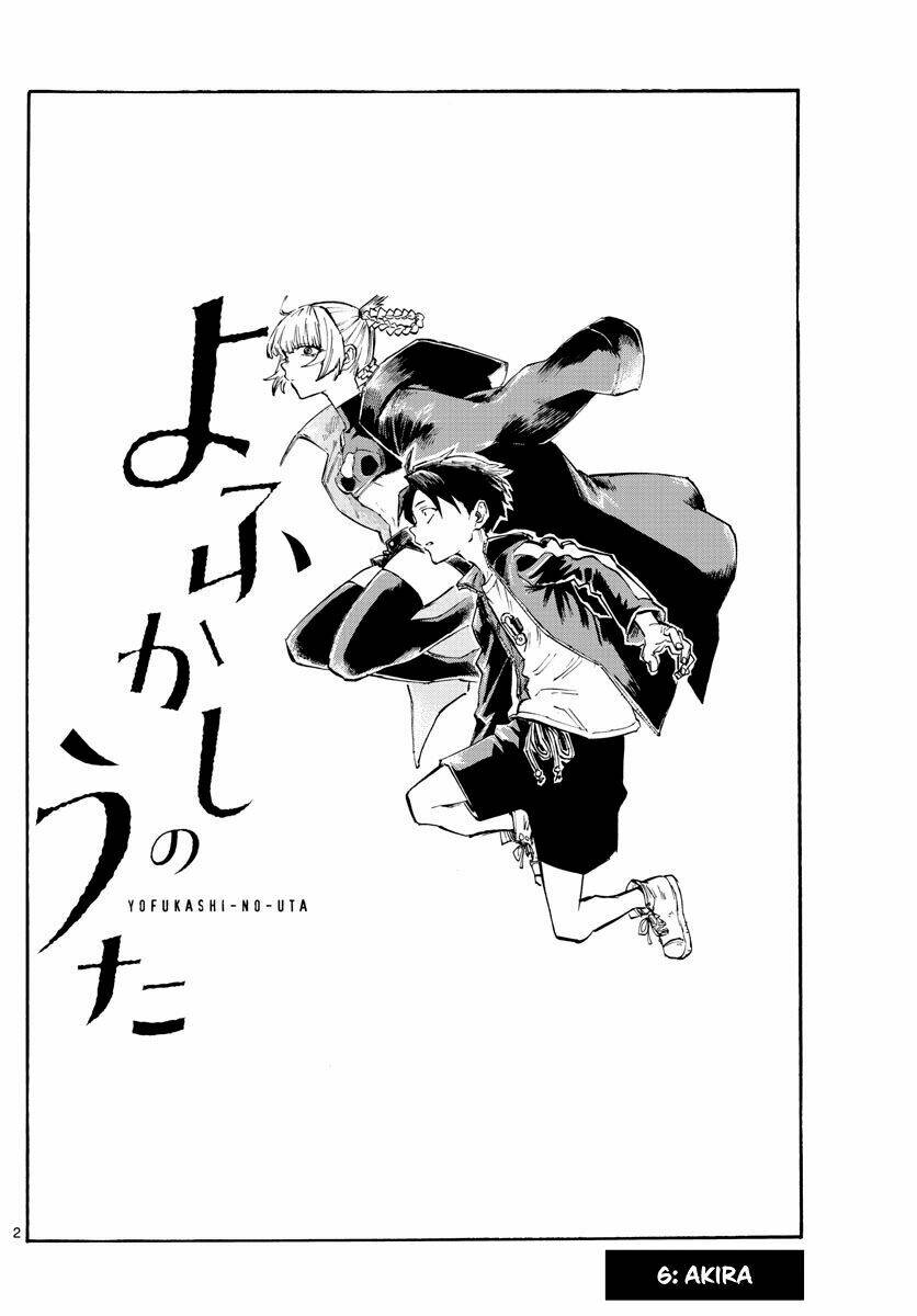 yofukashi no uta chapter 6: akira - Next chapter 7: tên của ngươi là gì ý nhỉ?