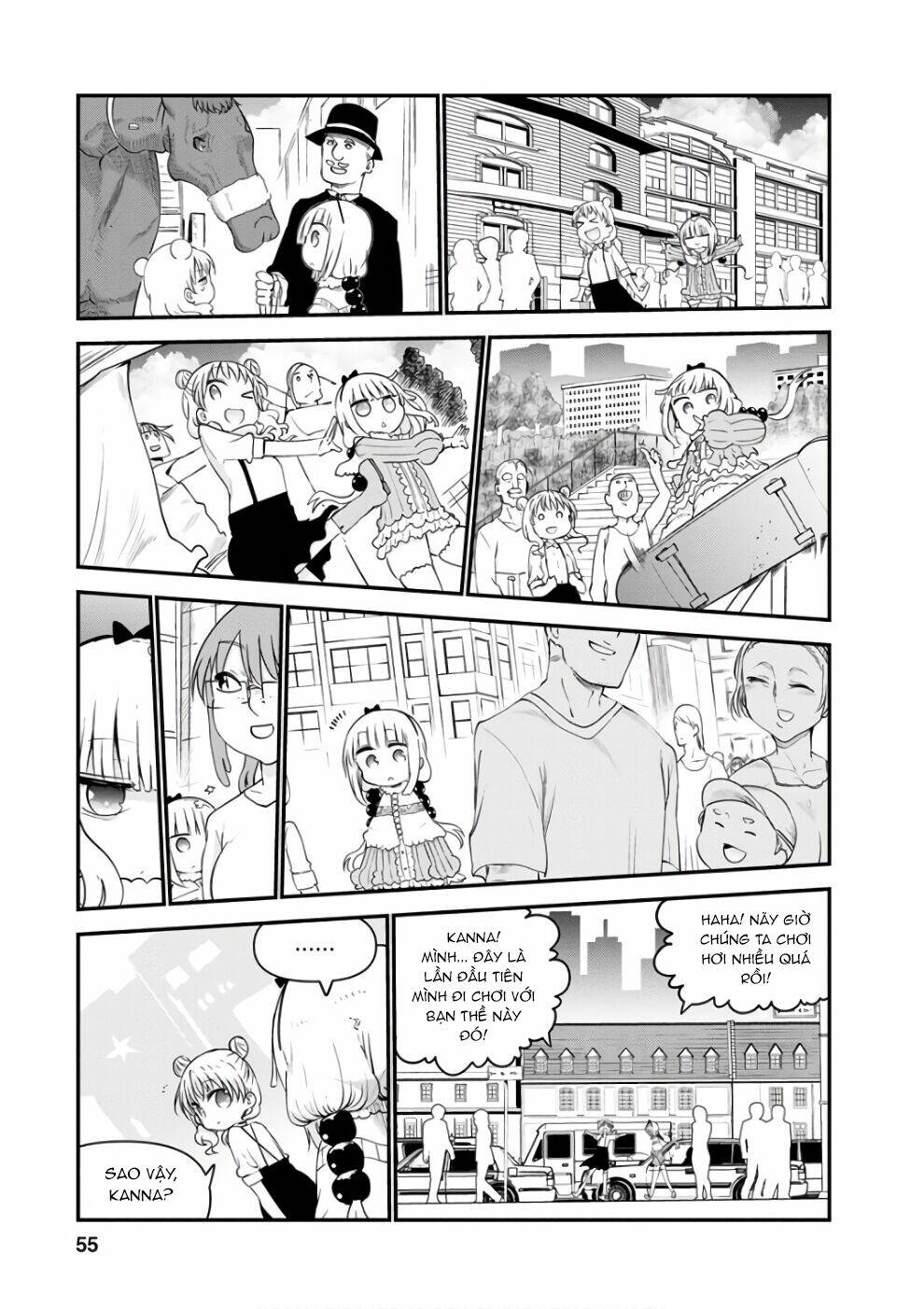 cuộc sống trả ơn của nàng rồng tohru! chapter 62: \"kanna ở new york\" - Next chapter 63: \"iruru và búp bê\"