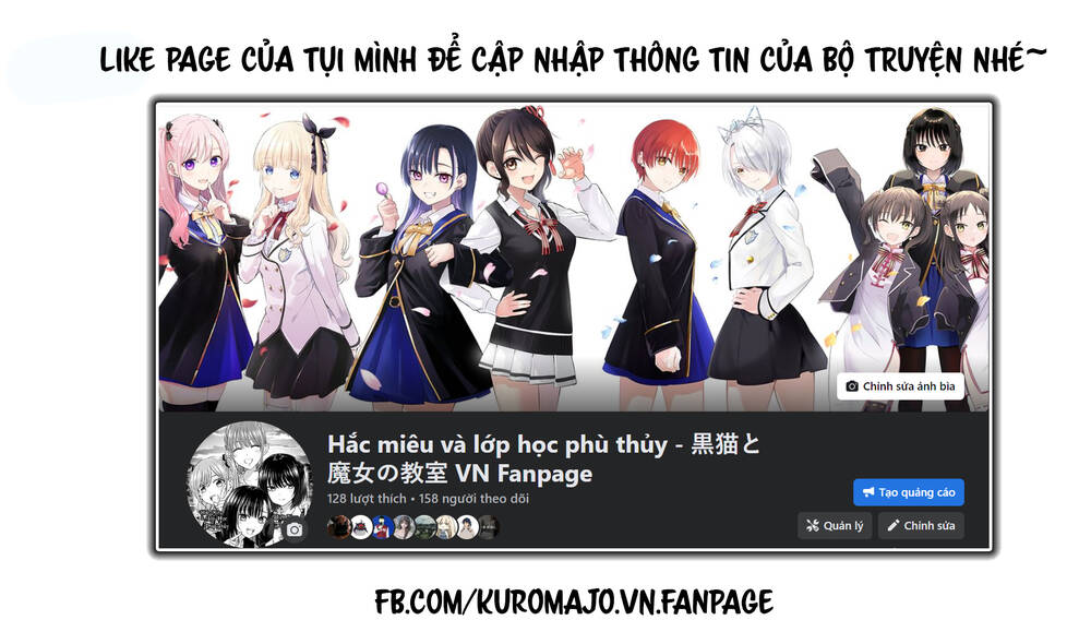 hắc miêu và lớp học phù thủy chapter 29 - Next chapter 30