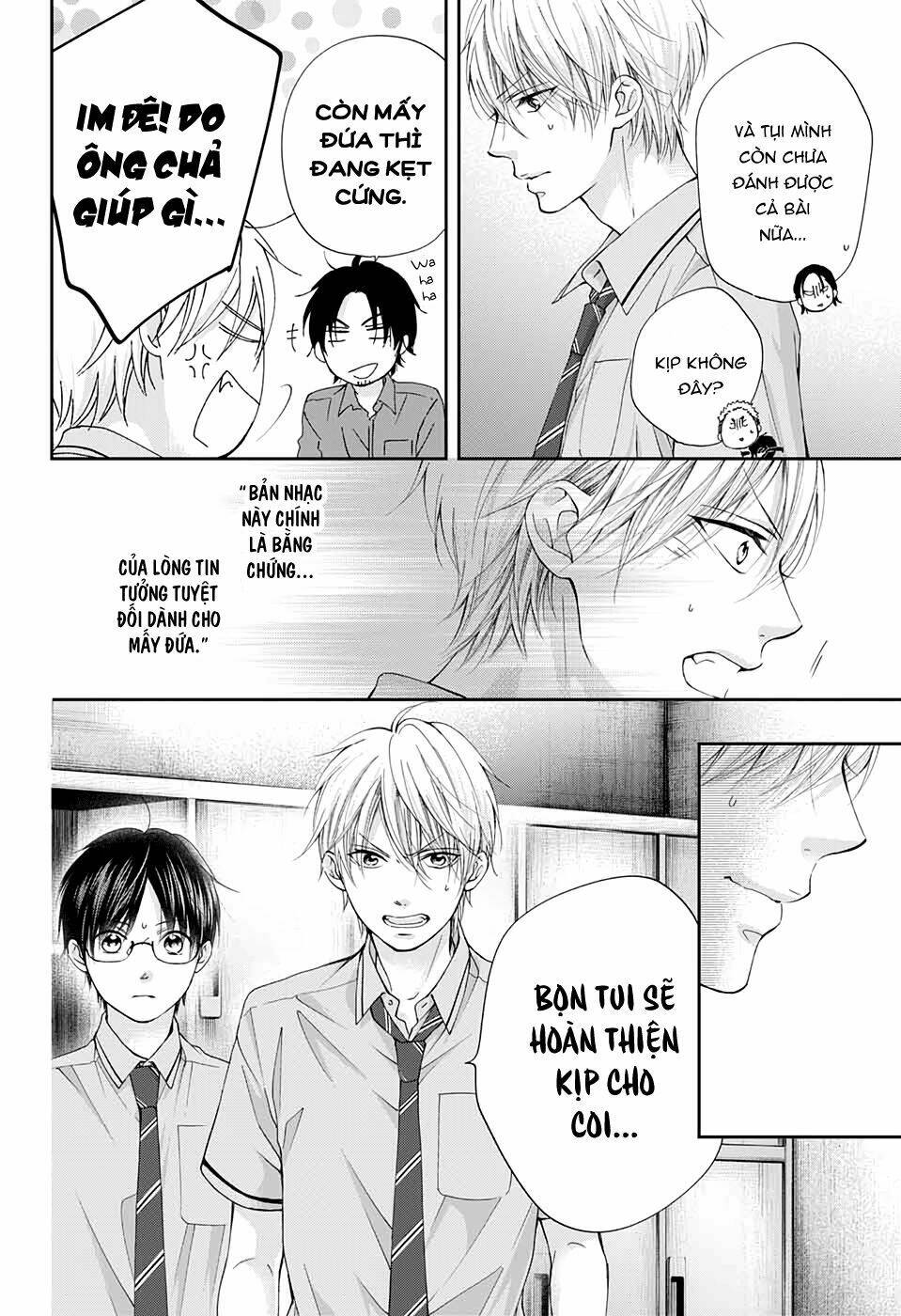 kono oto tomare! chapter 90: màu xanh rung động - Next chương 91