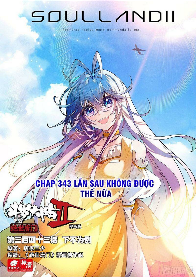 tuyệt thế đường môn - đấu la đại lục 2 chapter 343 - Next chapter 344