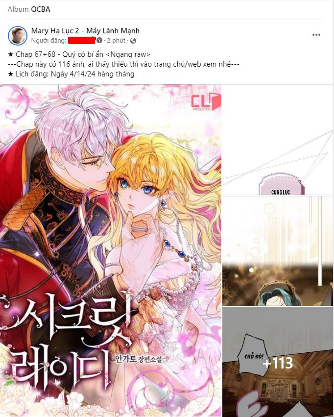 Quý Cô Bí Ẩn - Secret Lady Chapter 68.2 - Trang 2