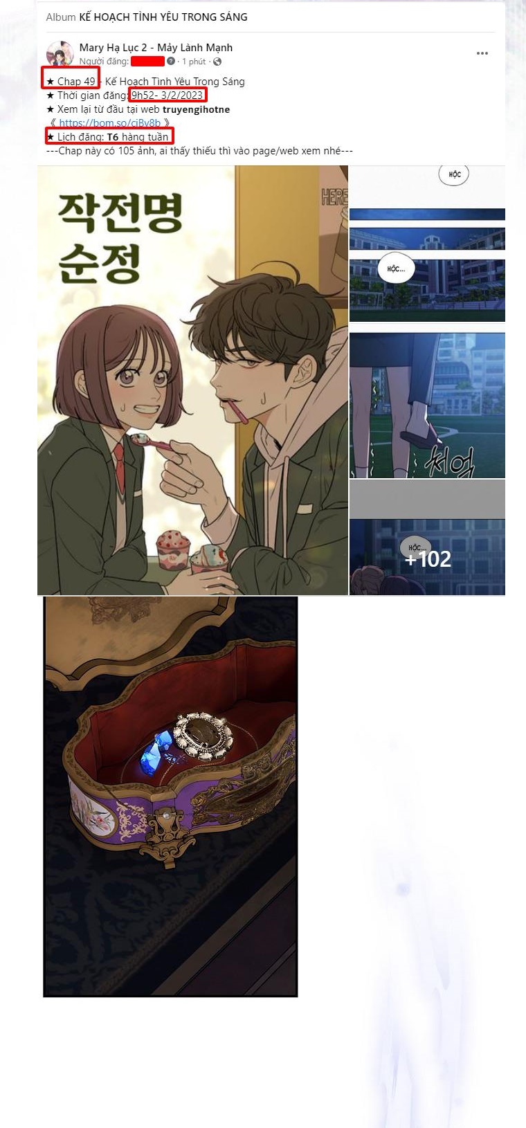 Quý Cô Bí Ẩn - Secret Lady Chapter 75.1 - Trang 2