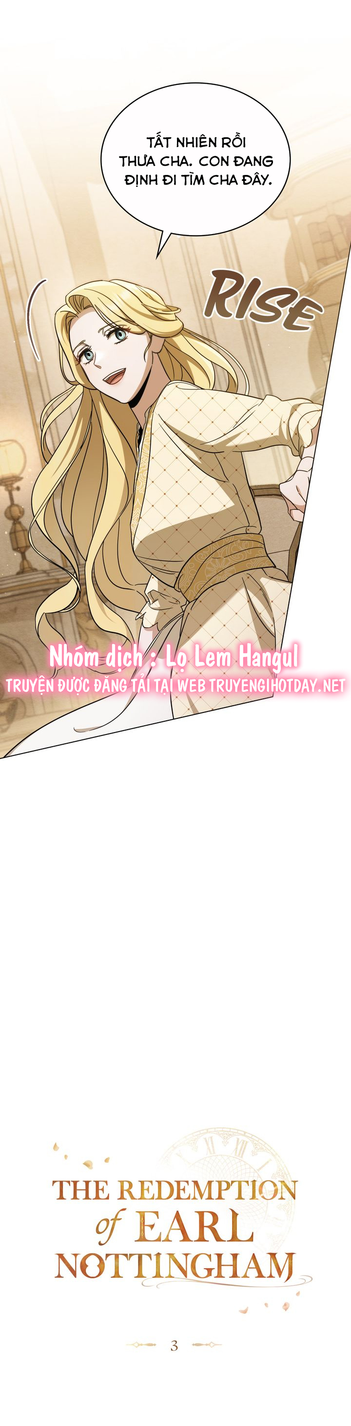 Sự Chuộc Lỗi Của Bá Tước Nottingham Chapter 3 - Trang 2