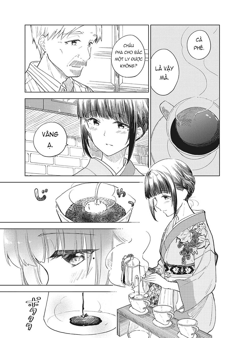 coffee wo shizuka ni chapter 27 - Next chương 28