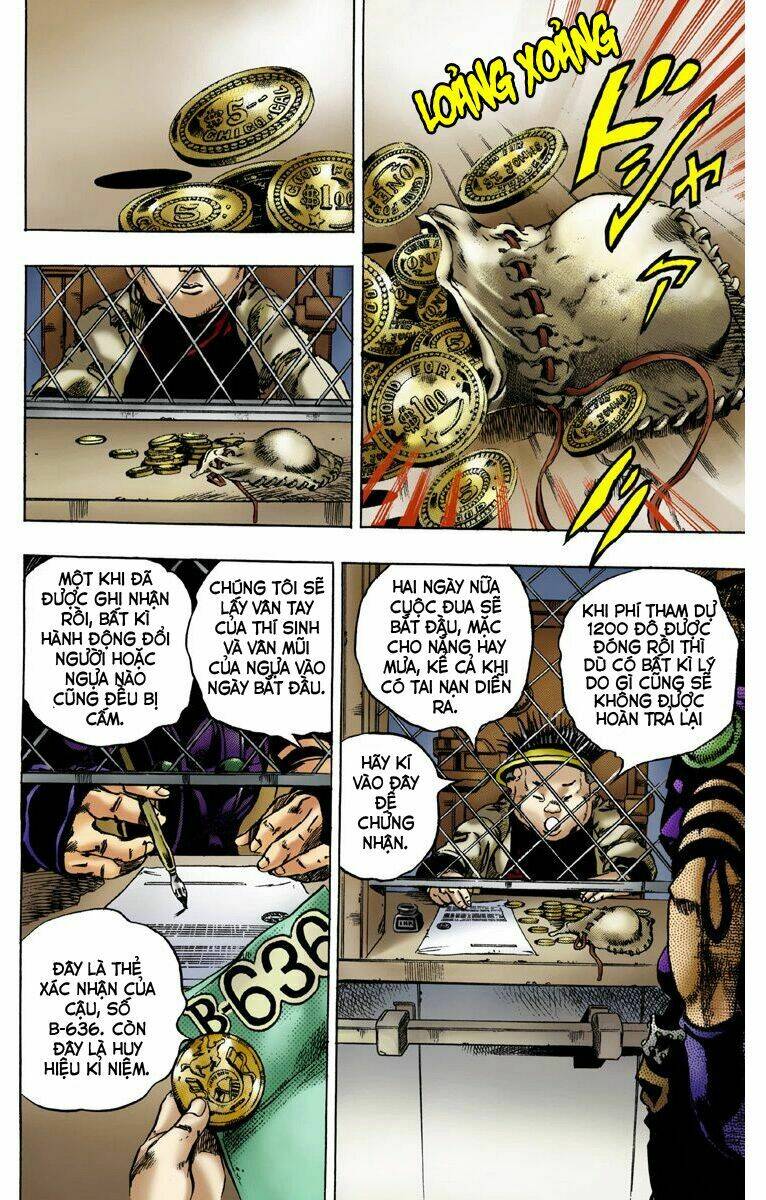 cuộc phiêu lưu bí ẩn phần 7: steel ball run chapter 1 - Next chapter 2