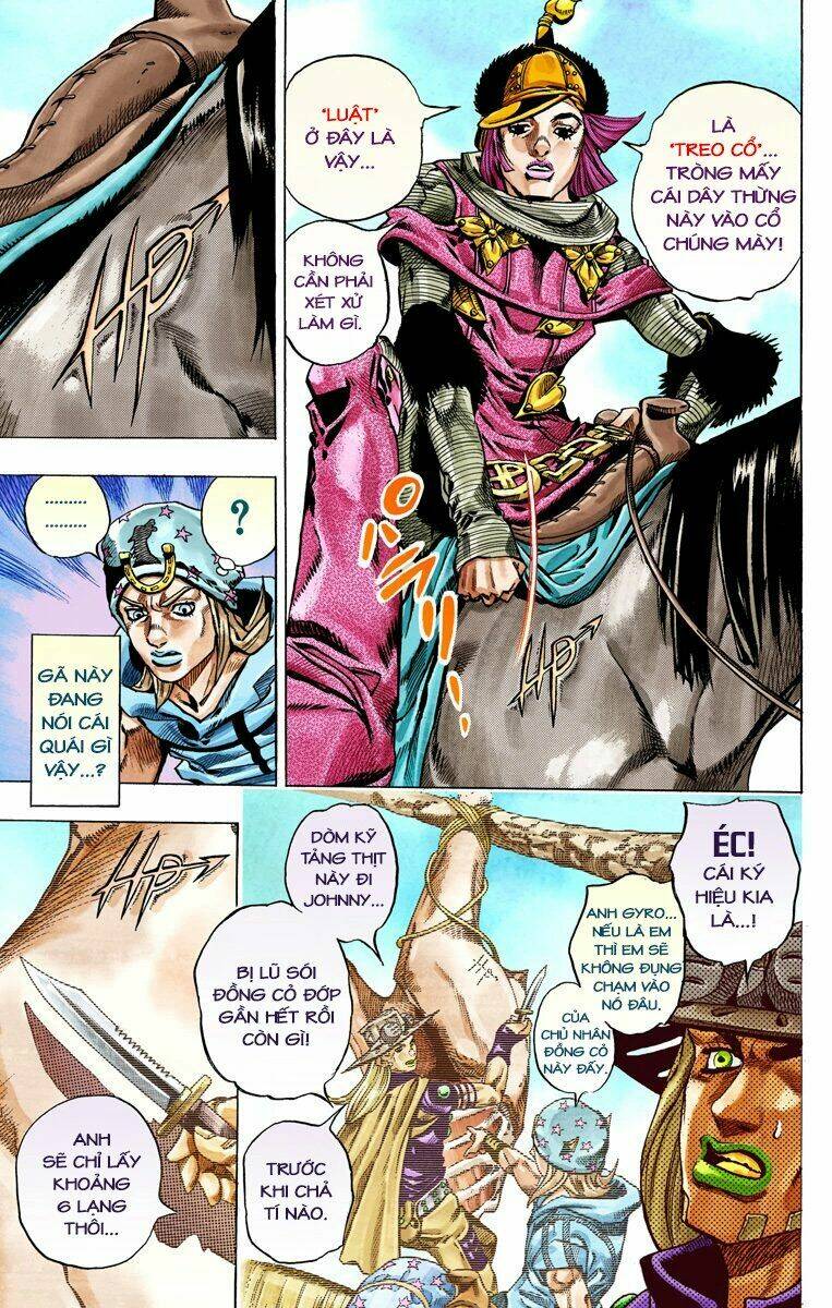 cuộc phiêu lưu bí ẩn phần 7: steel ball run chapter 33: thế giới của người đàn ông đích thực - phần 1 - Next chapter 34: thế giới của người đàn ông đích thực phần 2