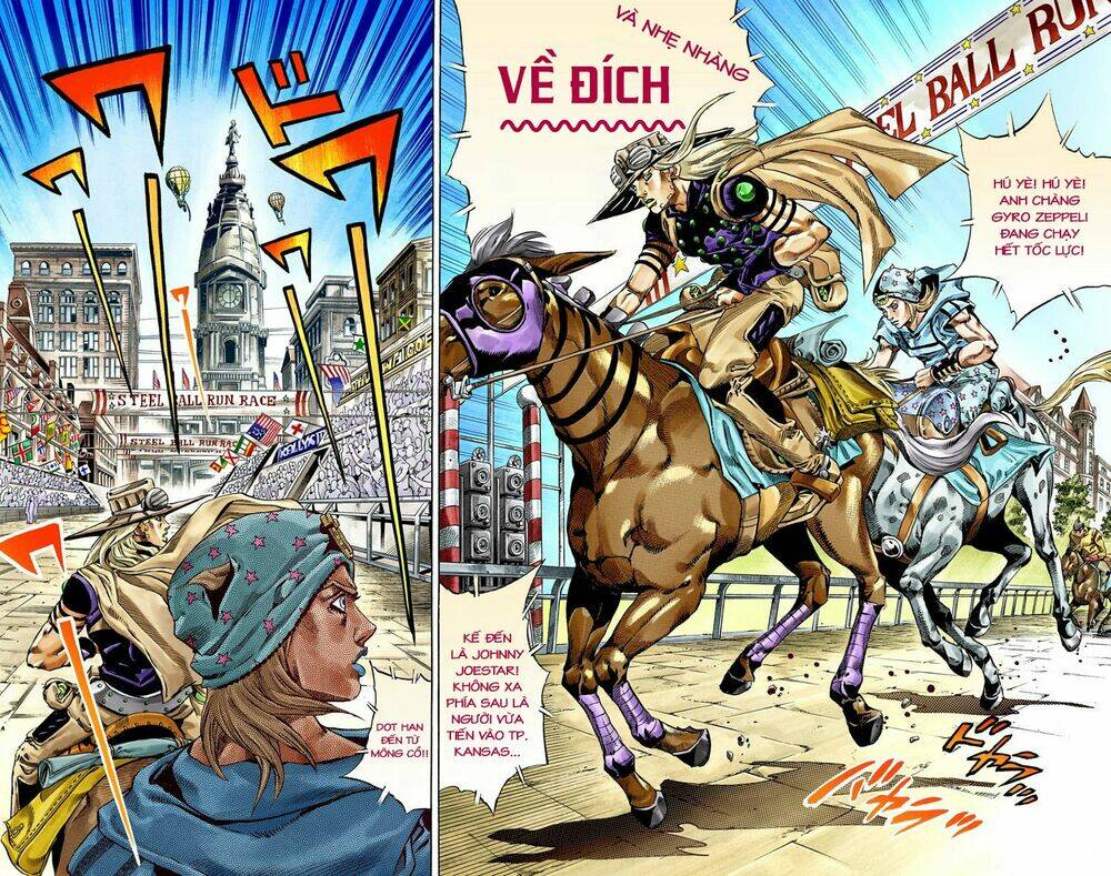 cuộc phiêu lưu bí ẩn phần 7: steel ball run chapter 40: slient way phần 1 - Next chapter 41: slient way phần 2