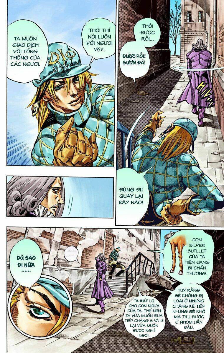 cuộc phiêu lưu bí ẩn phần 7: steel ball run chapter 40: slient way phần 1 - Next chapter 41: slient way phần 2