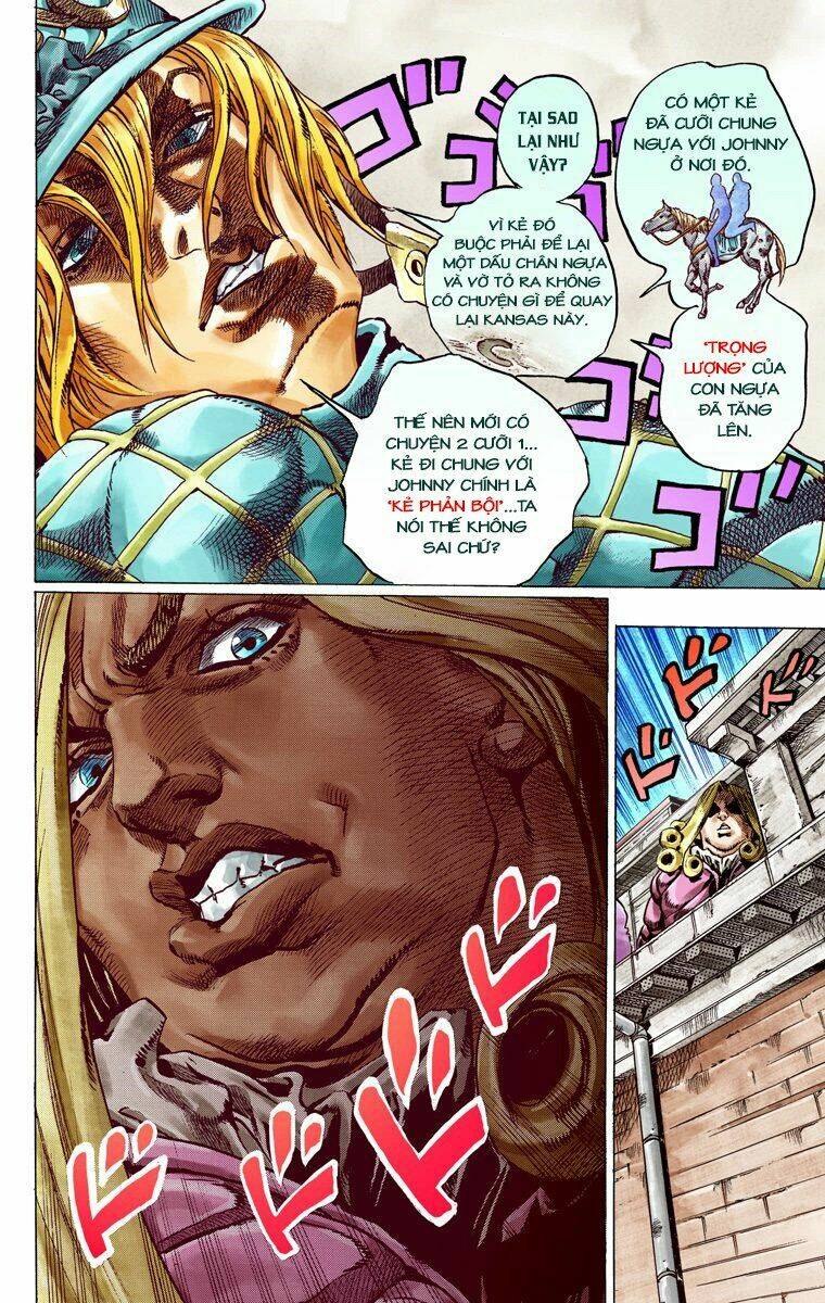 cuộc phiêu lưu bí ẩn phần 7: steel ball run chapter 40: slient way phần 1 - Next chapter 41: slient way phần 2