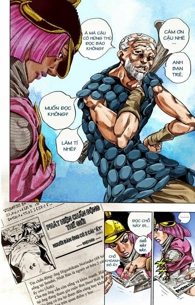 cuộc phiêu lưu bí ẩn phần 7: steel ball run chapter 40: slient way phần 1 - Next chapter 41: slient way phần 2